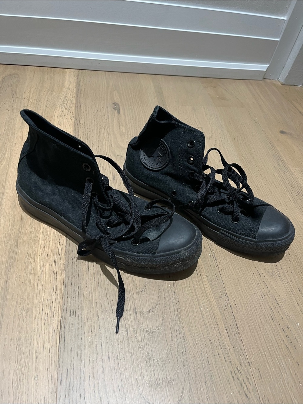 Converse Black High-Top Canvas Sneakers
